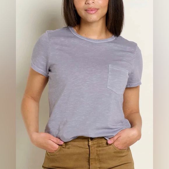 Toad & Co 100% Organic Cotton Primo Crew - Picture 1 of 4